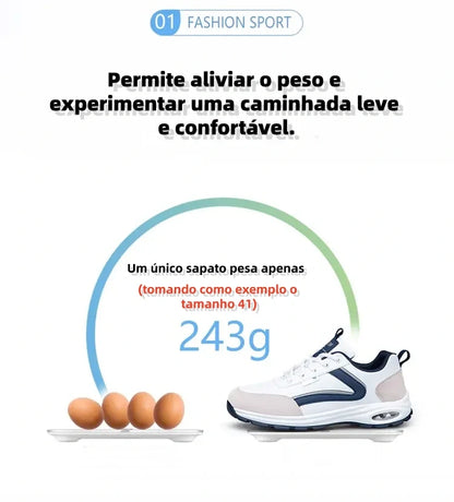(🔥30% de desconto hoje - não perca!) ⏰Sapatilha desportiva ortopédica ergonómica, suave e confortável✅ (suporte para o arco do pé para aliviar o desconforto)
